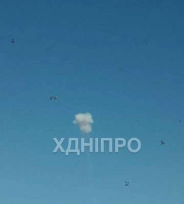 Вибухи на Дніпропетровщині: оборонці збили безпілотник