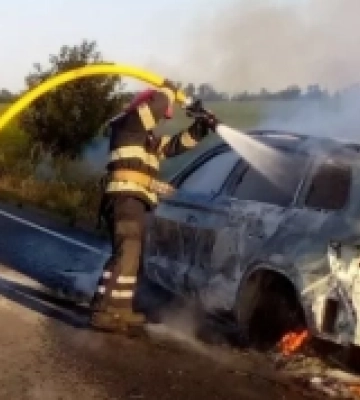 На Кіровоградщині вчора горіли два автомобілі