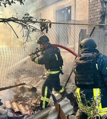 На Херсонщині унаслідок обстрілів російських військових виникло 16 пожеж