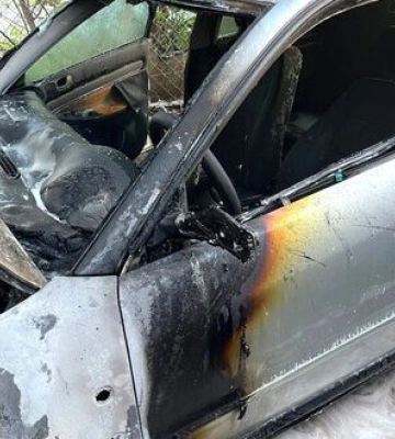 Автівку, яка днями згоріла у Рівному, замовили російські спецслужби