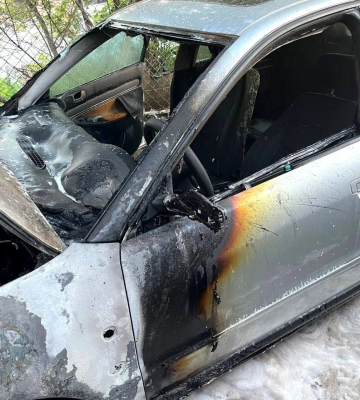 Автівку, яка днями згоріла у Рівному, замовили російські спецслужби