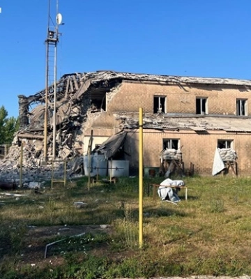 Войска РФ ударили по пожарной части в Торецке