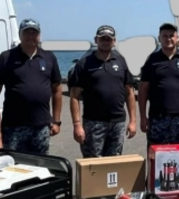Військові  з протидиверсійного катера «Гола Пристань» отримали спеціальне обладнання