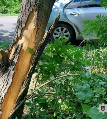 На Черкащині автівка з’хала у кювет: постраждала дитина