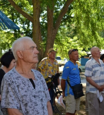 В Сергіївці вшанували пам’ять загиблих під час ракетної атаки два роки тому