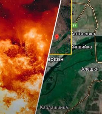 Партизани повідомили про свою диверсію під Олешками: окупанти дістали опіки