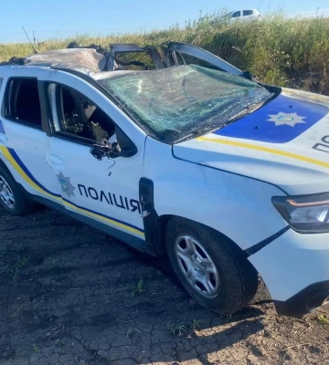 На Донеччині ворог з дрона атакував поліцейське авто, загинув правоохоронець