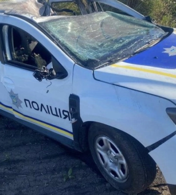 На Донеччині російський дрон влучив у авто, загинув поліцейський