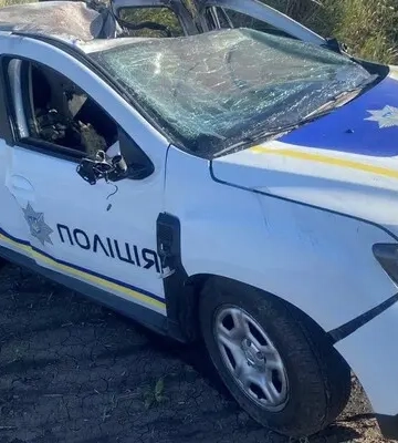 На Донеччині через удар дроном по службовому авто загинув поліцейський