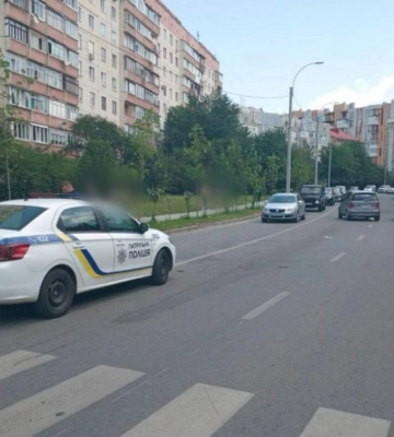 У Чернівцях затримано водія легковика, який скоїв наїзд на маленького хлопчика на самокаті (ФОТО)