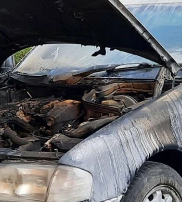 В Одесі поліція затримала палія автомобіля військової за винагороду