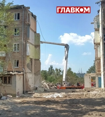 Сирець після удару російської ракети (фоторепортаж)