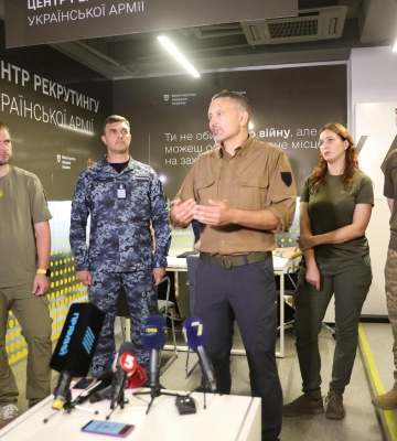 В Одесі відкрився 27 в Україні центр рекрутингу української армії