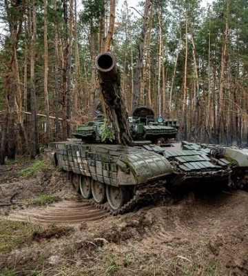 Карта бойових дій в Україні 14 липня