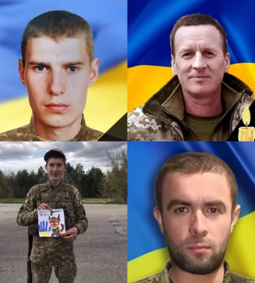 Ще четверо бійців з Рівненщини пішли на небо