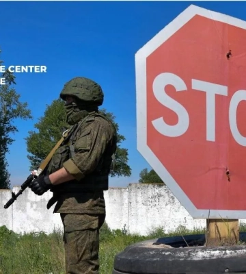 Росіяни заборони в’їзд до 15-кілометрової зони поблизу Дніпра на окупованій території Херсонщини, - Центр нацспротиву