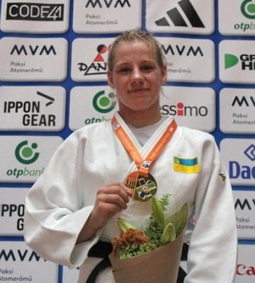 Дніпрянка Аліса Віденєєва виграла Кубок Європи з дзюдо 