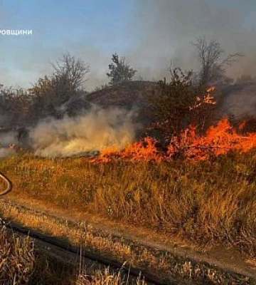 За тиждень рятувальники Дніпропетровщині ліквідували 67 пожеж