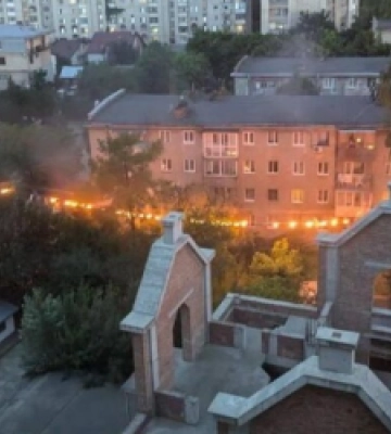 Из-за грозы во Львове начались пожары