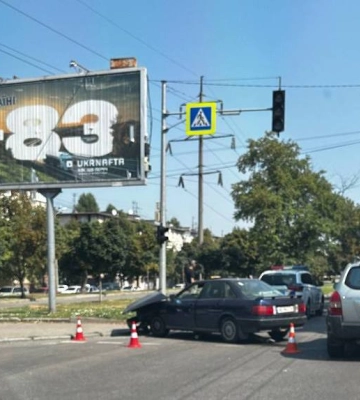 Рух до середмістя Дніпра ускладнено через ДТП