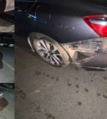 У Рівному нетверезий водій протаранив дві автівки та намагався втекти з місця аварії