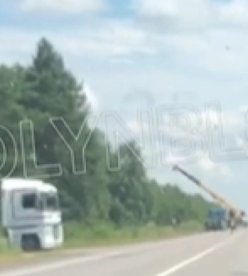 Аварія на Волині: вантажівка «злетіла» з дороги