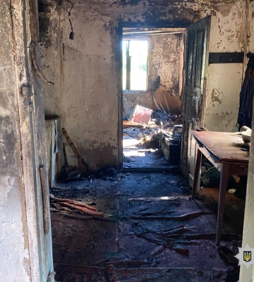 Від сварки до пожежі будинку: в селі на Звенигородщині між чоловіком і жінкою стався конфлікт