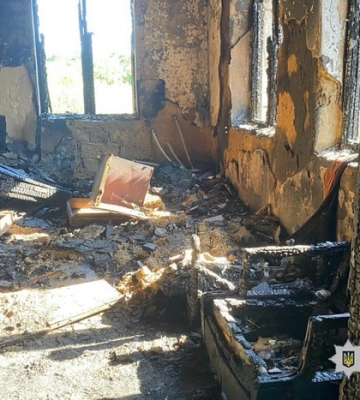 На Черкащині чоловік через конфлікт підпалив будинок жінки