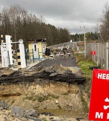 Під час грози на Шаччині на кордоні з Білоруссю здетонували міни