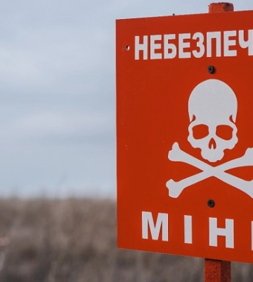 Під час грози на Шаччині на кордоні з Білоруссю здетонували міни