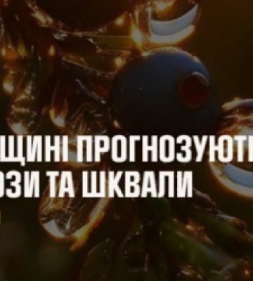 Мешканців Львівщини попереджають про грози, град та шквали