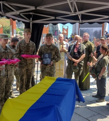 Київ прощається з командиром батальйону ОУН Миколою Коханівським Київ прощається з командиром батальйону ОУН Миколою Коханівським