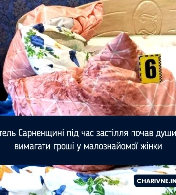 Душив подушкою і погрожував ножем: на півночі Рівненщини чоловік напав на місцеву жительку