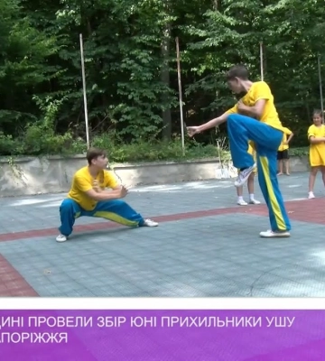 На Ужгородщині провели збір юні прихильники ушу з Одеси та Запоріжжя (відео)