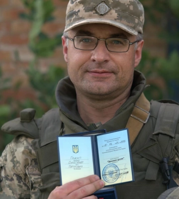 Уманчанина відзначили “Золотим Хрестом”