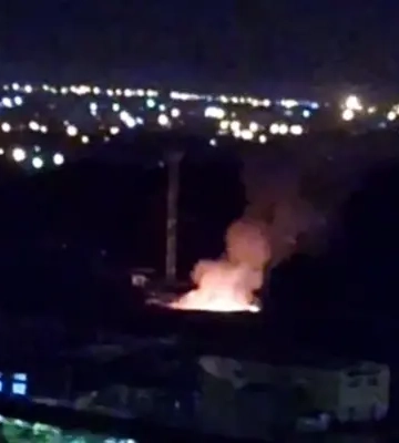 В Белгороде пожар на инфраструктурном объекте: местные публикуют видео