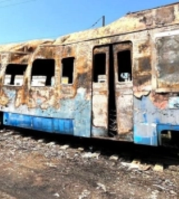 У Здолбунові чоловік спалив поїзда
