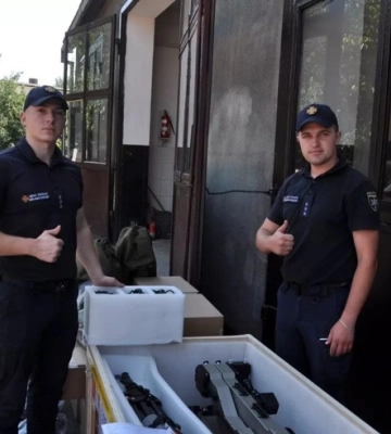Рятувальники Кіровоградщини отримали допомогу з Литви та Німеччини 