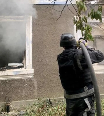 Внаслідок обстрілів окупаційними військами на Херсонщині виникло 8 пожеж