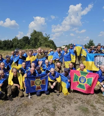 7 воїнів з Харківщини повернулися з полону – Синєгубов