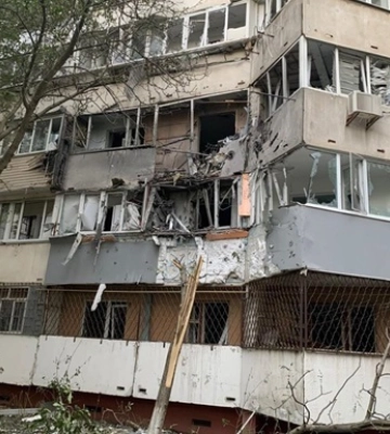 Россияне обстреляли Херсон, трое раненых