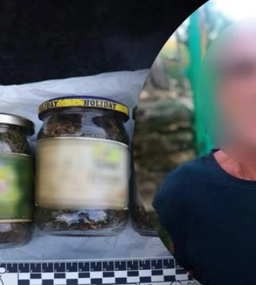 На Вінниччині затримали чоловіка, якого підозрюють у консервуванні канабісу