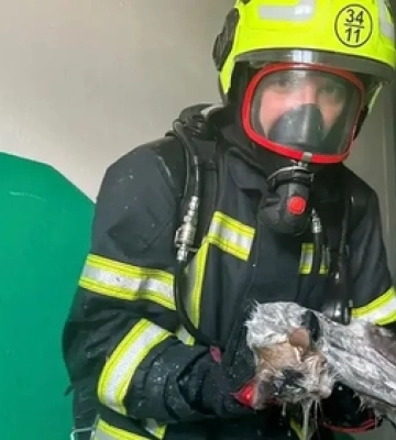 У столичному супермаркеті сталася велика пожежа