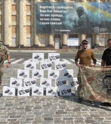 Рубіжанська громада передала 20 квадрокоптерів підрозділу спеціального призначення - Лисогор
