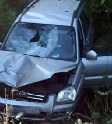 Під Полтавою автівка на смерть збила велосипедиста