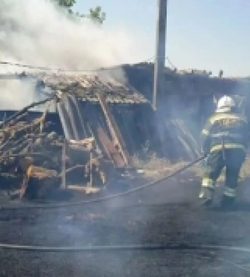 На Кіровоградщині горіли дві будівлі