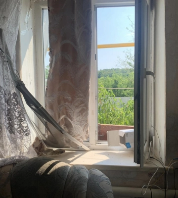 Російські БПЛА вночі двічі вдарили по околицях Слов&#039;янська: пошкоджені будинки