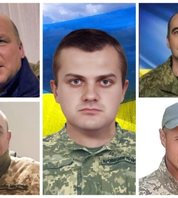 Рівненщина у скорботі: попрощалися з п’ятьма Захисниками