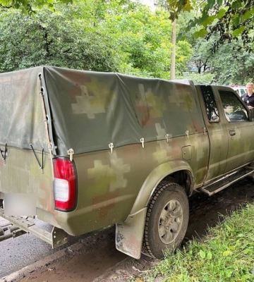 У Рівному на Млинівській загорівся бус (ВІДЕО)