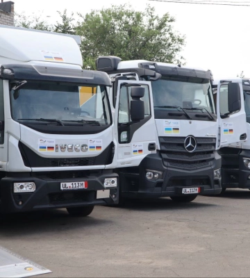 Донеччина отримала автомобілі та додаткове обладнання для підприємств критичної та соціальної інфраструктури